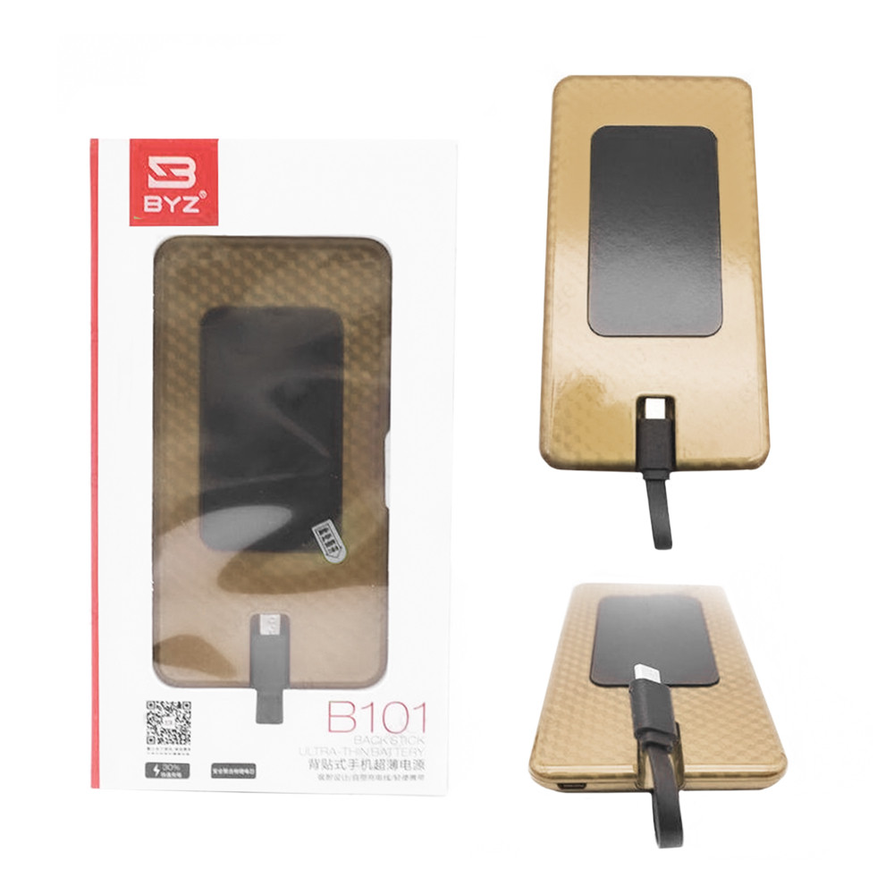 Power Bank BYZ B101 Lightning 5000mAh Gold