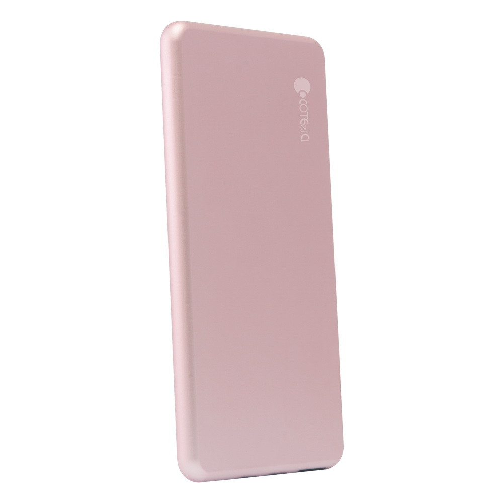 Power Bank COTEetCI PB5116-MRG 8000mAh 1XUSB Metal Rose Gold