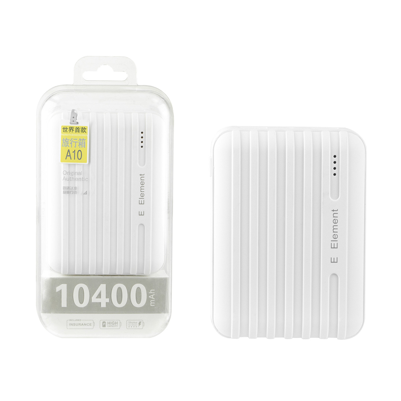 Power bank E Element A10 10400mAh 2XUSB White