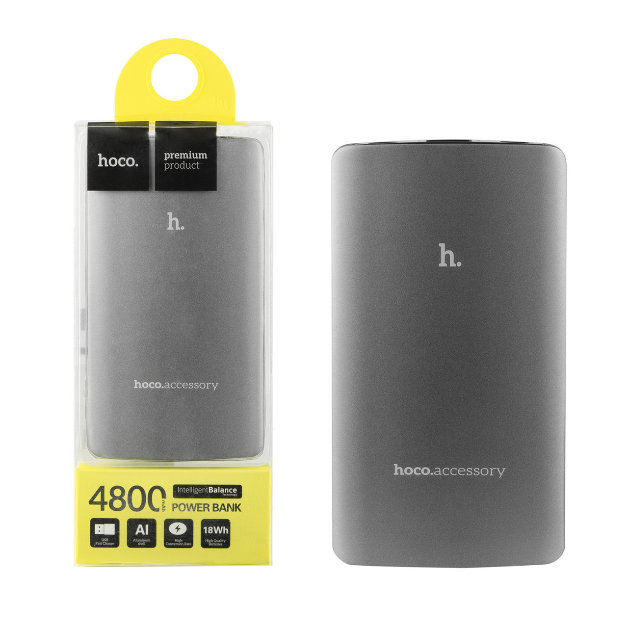 Power bank Hoco UPB03 4800mAh 1XUSB Gray