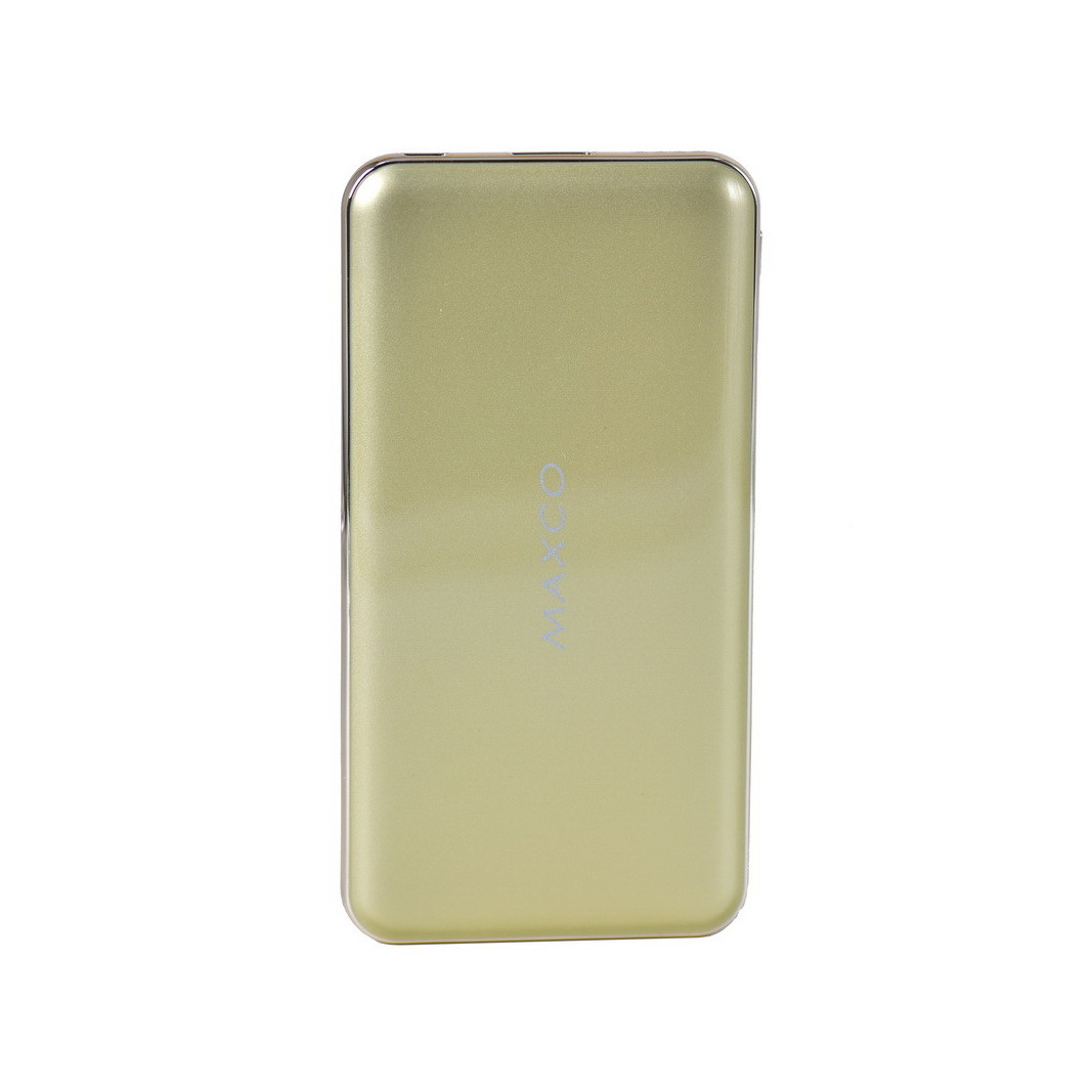 Power bank Maxco Razor 8000mAh 1XUSB 5V-2.1A Gold