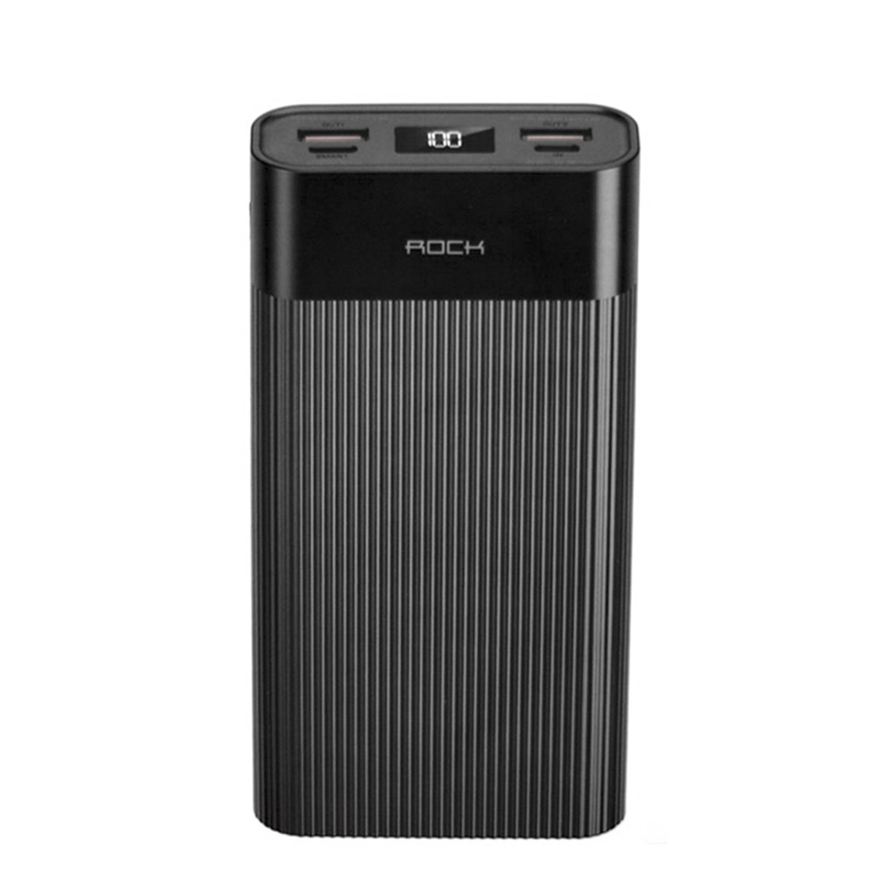Power bank Rock P82 20000mAh 2XUSB Quick Charge 3.0 +PD, Black