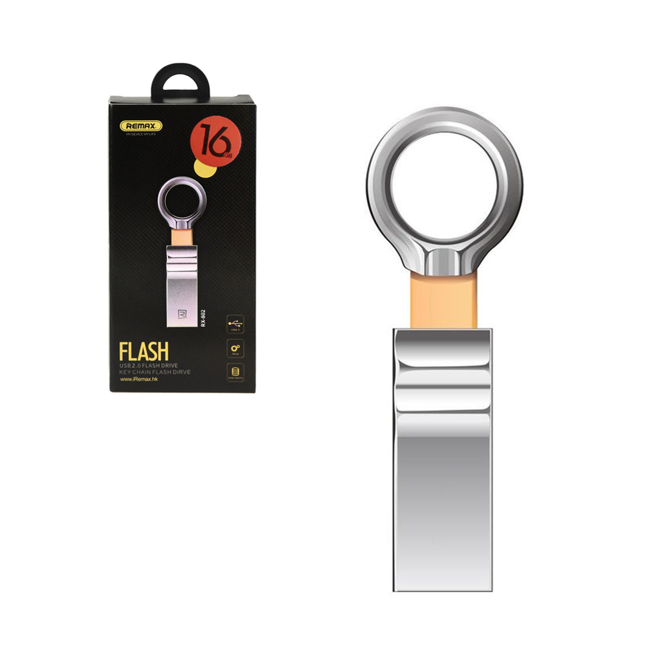 USB Flash 16Gb Remax RX-802 USB 2.0 Silver