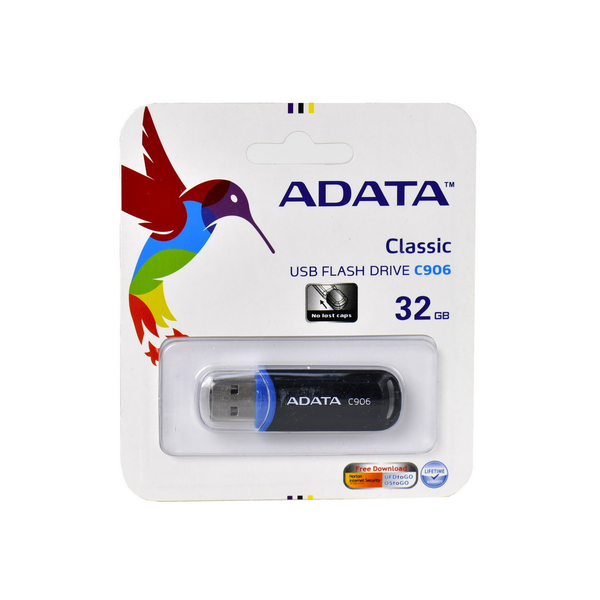 USB Flash 32Gb Adata C906 Black AAA