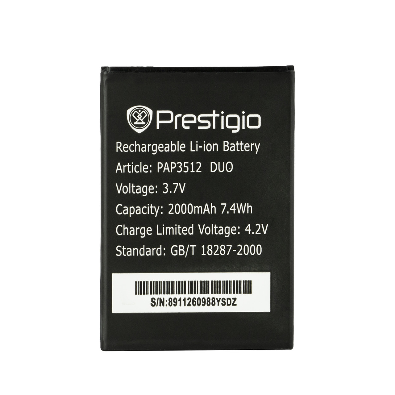 Аккумулятор Prestigio PAP3512 DUO 2000 mAh Original OEM