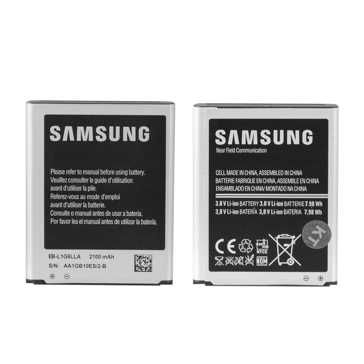 Аккумулятор Samsung Galaxy S3 i9300/i9080/i9082 EB-L1G6LLA 2100mAh Kaution