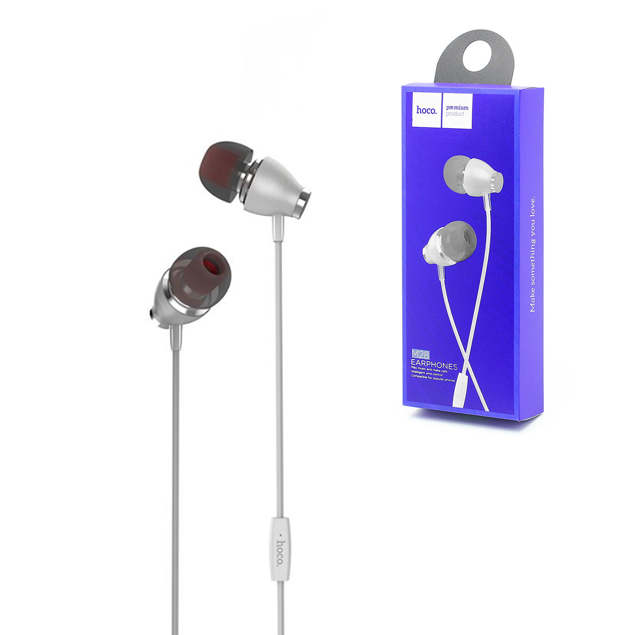 Гарнитура Hoco M28 Ariose Universal White