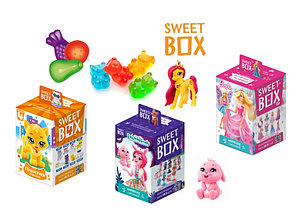 СВИТБОКС Мармелад с игрушкой в коробочке (для девочек разные виды) 10шт-упак 10гр.