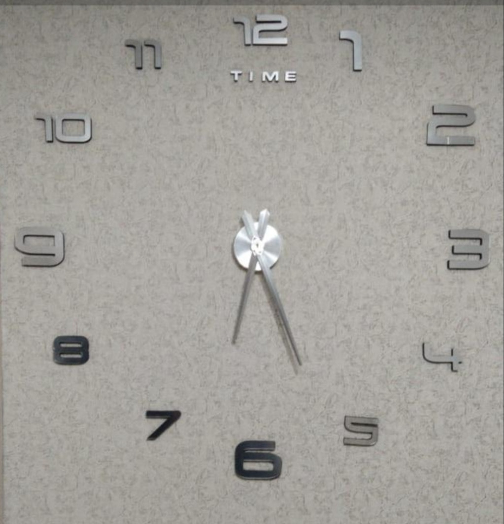 3D часы Dry Clock 100 см