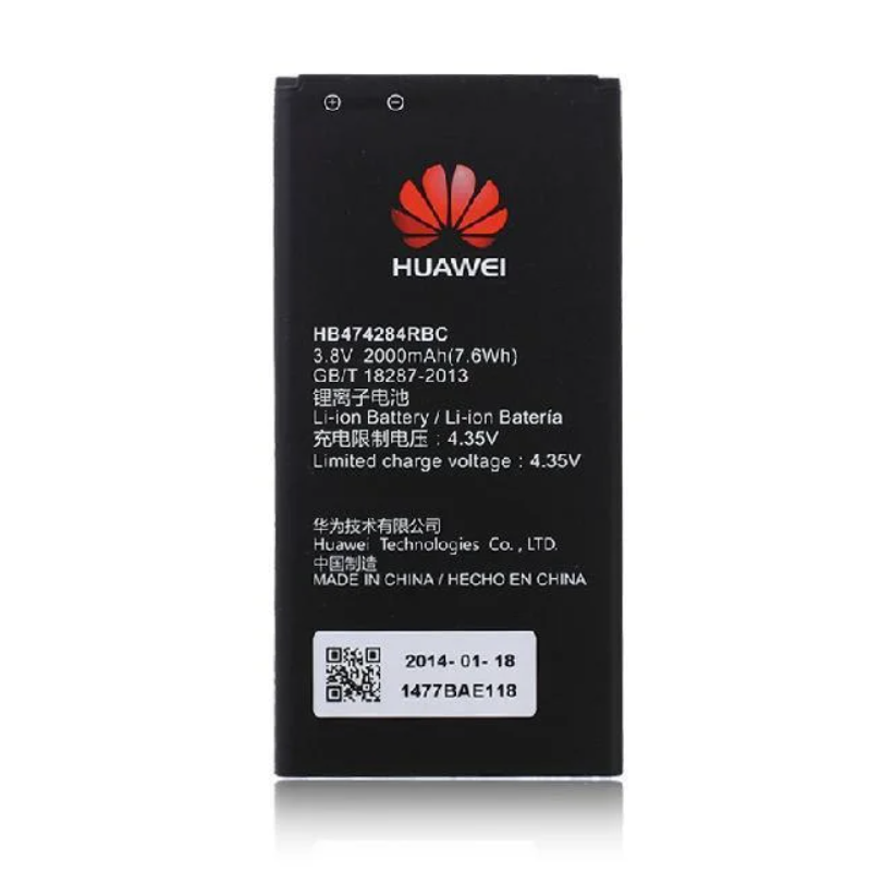 Аккумулятор для Huawei Y5 (HB474284RBC, 2000 mah)