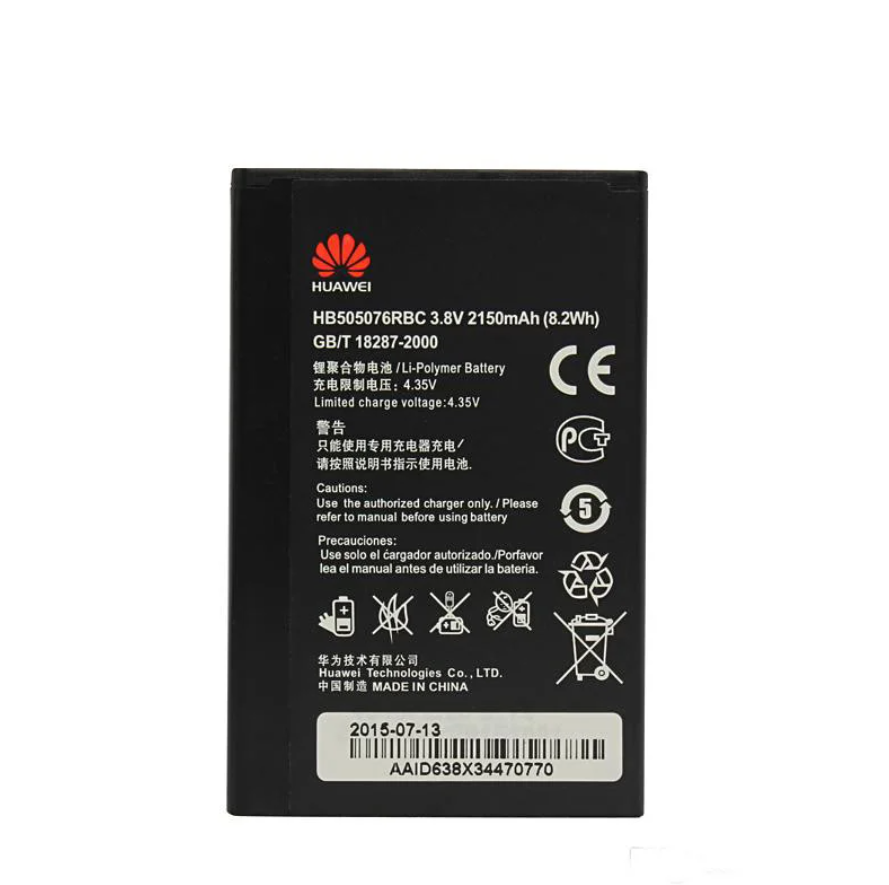 Аккумулятор для Huawei Ascend G710 (HB505076RBC, 2150 mah)