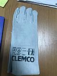 Перчатки пескоструйщика кожаные CLEMCO, фото 4