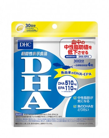 Омега-3 "DHA+EPA" DHC, 30 дней
