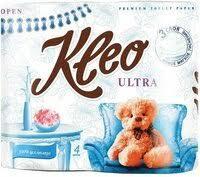 Туалетн.бумага "Клео" 3-х сл.4 шт /18 шт