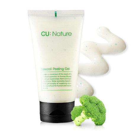 Пилинг-скатка с экстрактом брокколи, CU:NATURE Broccoli Peeling Gel CU SKIN, 100 мл, фото 2