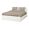 Кровать каркас 2 ящика СОНГЕСАНД белый 160х200 ИКЕА, IKEA