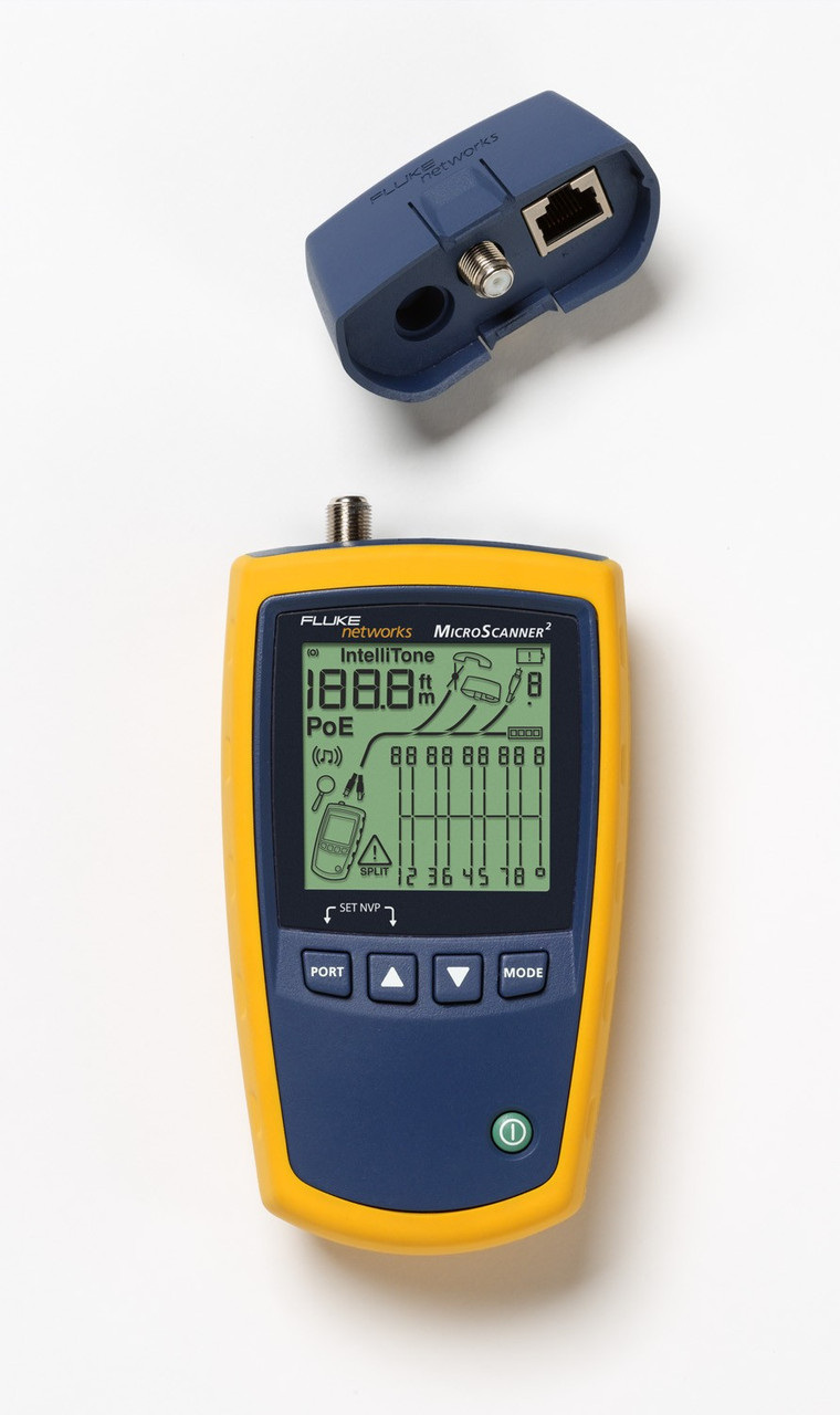 Fluke Networks MS2-100 - кабельный тестер MicroScanner2 Cable Verifier