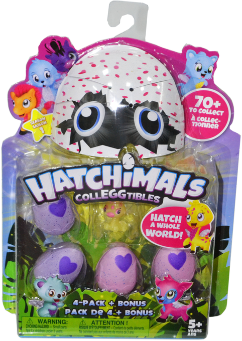 28361 Hatchimals с зверушка 4 яйца+1 фигура 27*19