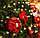 Большие новогодние шары красного цвета  Диаметр 15 см, фото 3