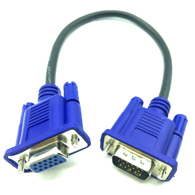 VGA кабель "LAN" M/F (удлинитель)