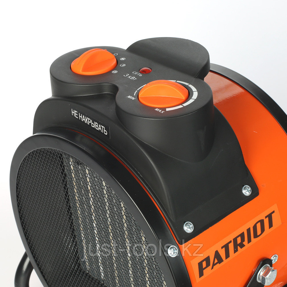 PATRIOT Тепловентилятор электрический PATRIOT PTR 5S, 3.0 кВт, 220В, терморегулятор, керамический - фото 7 - id-p83962380