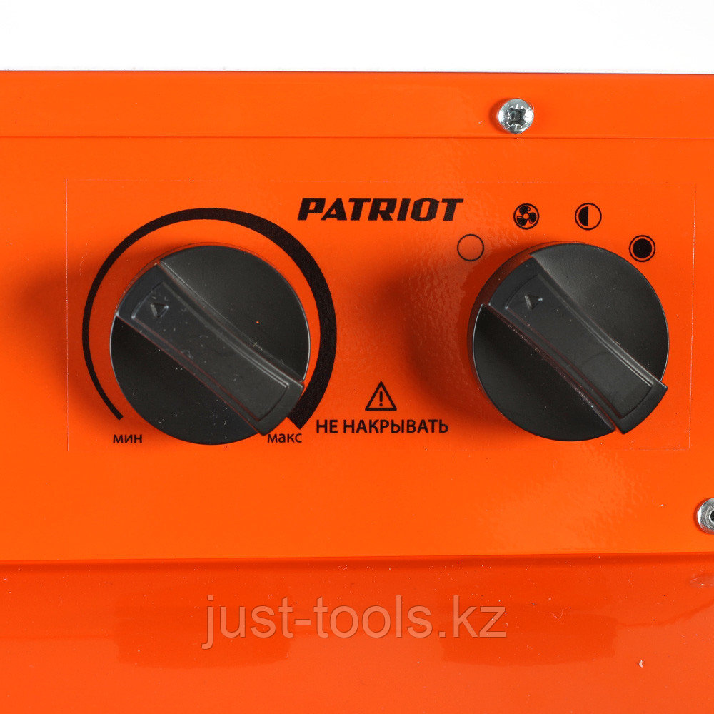 PATRIOT Тепловентилятор электрический PATRIOT PT-R 24, 380В, терморегулятор, нерж.ТЭН, вилка встраиваемая на - фото 8 - id-p83962393