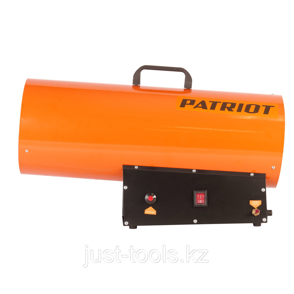 PATRIOT Калорифер газовый PATRIOT GS 50, 50 кВт, 872 м /ч, пьезо поджиг, редуктор, шланг. - фото 2 - id-p83961519