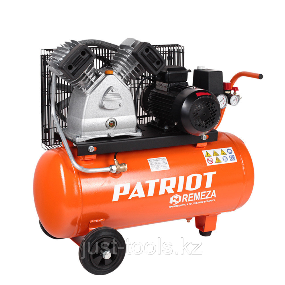 PATRIOT Компрессор PATRIOT REMEZA СБ 4/С-  50 LB 30 - 420 л/мин, 10 Атм, 380 В, 2.2 кВт, Ресивер: 50 л, Выход: