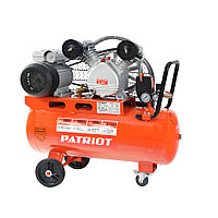 PATRIOT Компрессор Patriot поршневой ременной PTR 50-450A, 450 л/мин, 10 бар, 2200 Вт, 50 л, быстросъемный