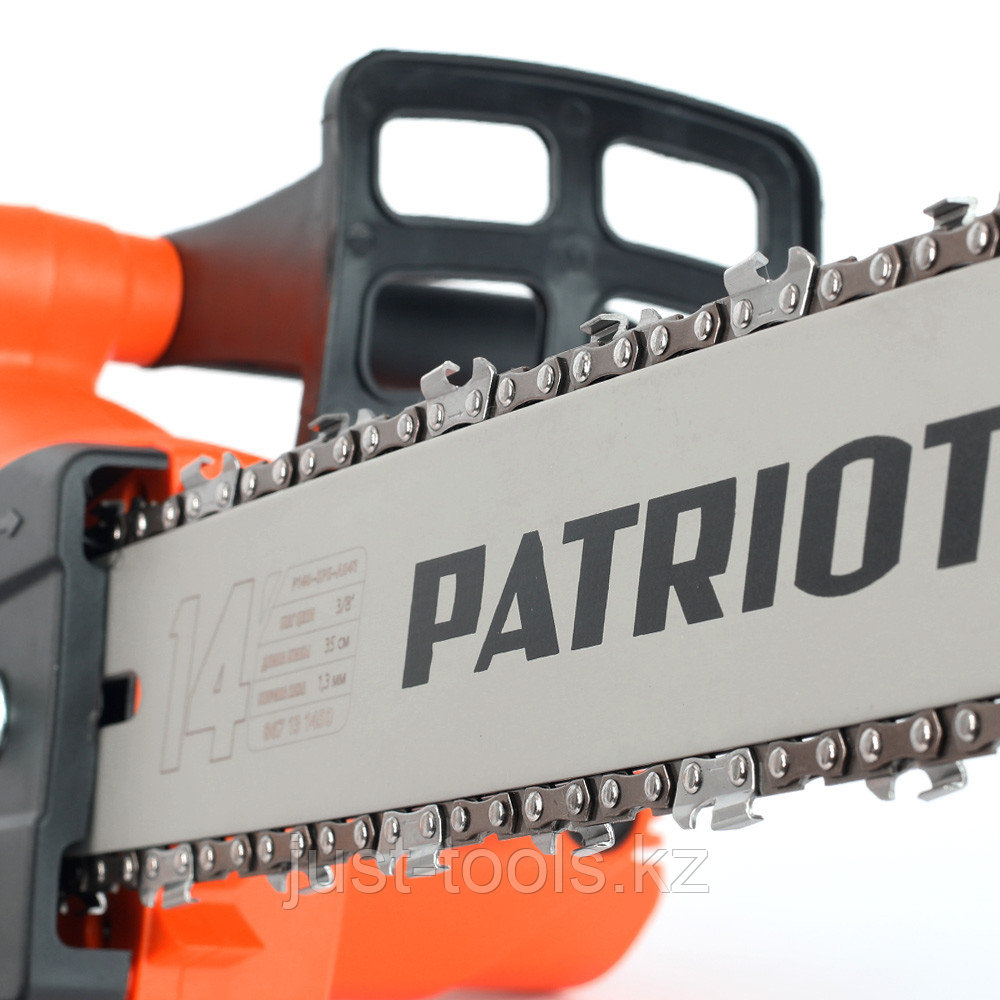 PATRIOT Пила цепная электрическая PATRIOT ESP 1614 1.5кВт, шина 14"/35см, поперечный двигатель, без инерц. - фото 5 - id-p83962143