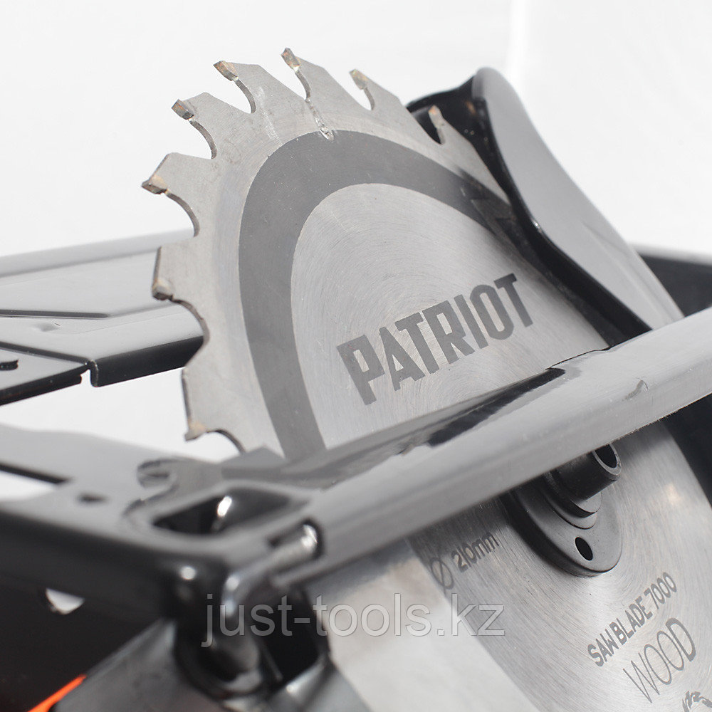 PATRIOT Пила циркулярная PATRIOT CS 210, мощность 2000Вт, пильный диск 210мм - фото 9 - id-p83962154