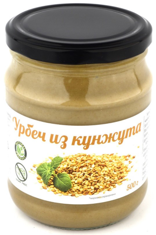 Урбеч из семян белого кунжута, 500 г
