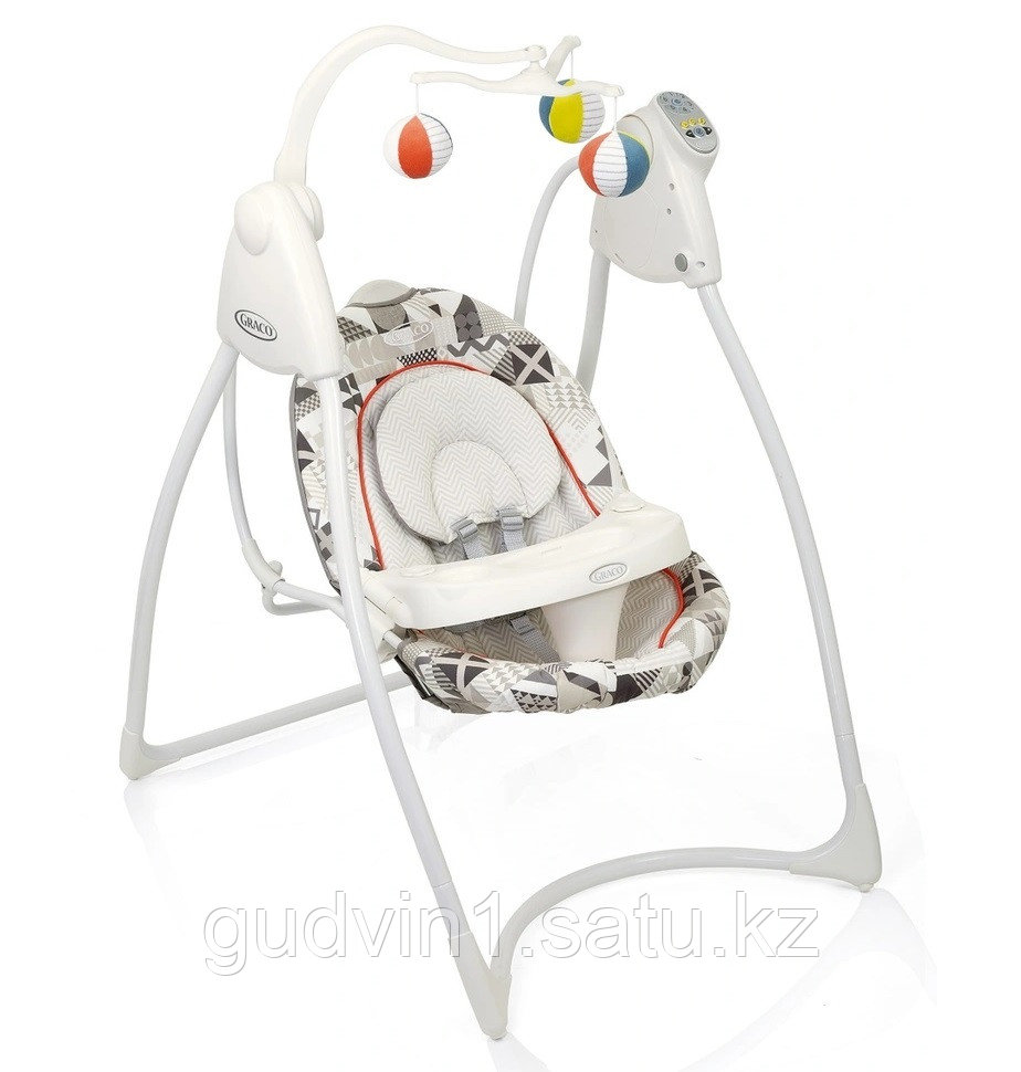 Качель Graco Lovin Hug Patchwork Grey