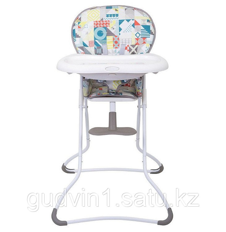 Стульчик Graco Snack n Stow Patchwork Grey