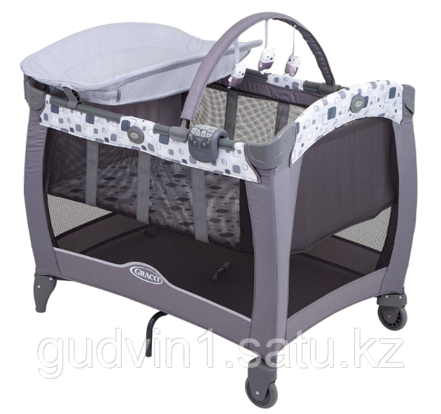 Манеж Graco Contour Electra Patchwork Grey