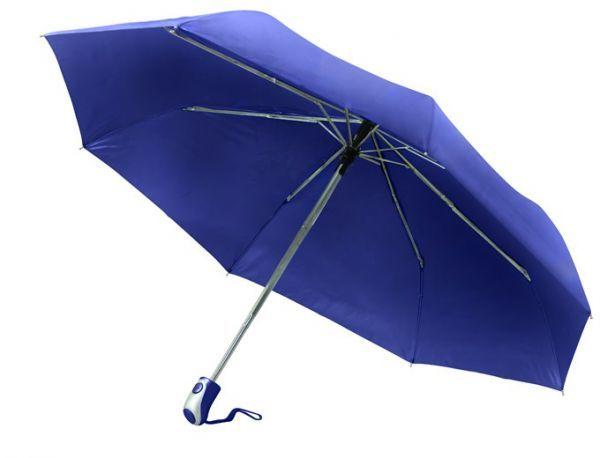 Зонт-складной, синий