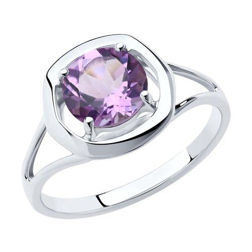 Кольцо Diamant (SOKOLOV) , аметист 94-310-00552-2