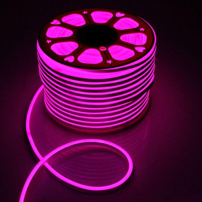 Гибкий неон, 8х16 мм, 100 м, LED/м-80-SMD5050-220V, RGB