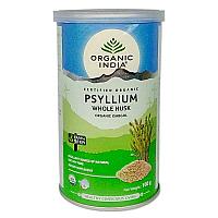 Псиллиум, Psyllium, Organic India, подорожник шелуха 100 гр, слабительное, избыточный вес, очищение кишечника
