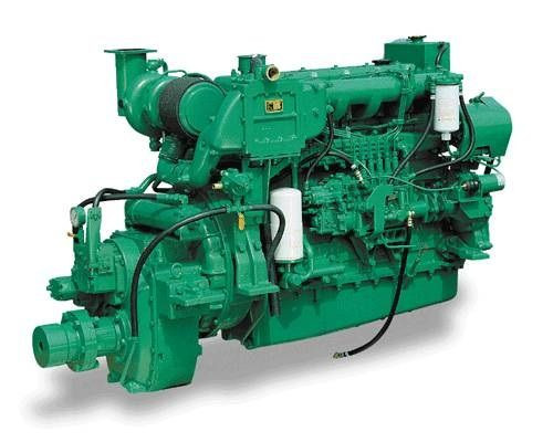 Дизельный двигатель Volvo Penta, двигатель Volvo Penta, фото 1