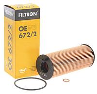 Фильтрующий элемент масла FILTRON OE 672/2 BMW E81/E82/E87/E88/E90/E91/E92/E93 2.0 05>