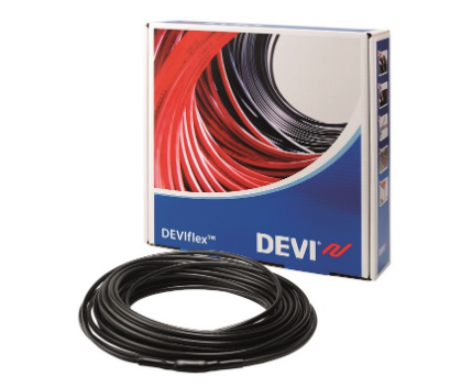 Нагревательный кабель двухжильный для установки на кровле DEVIsnow 30T