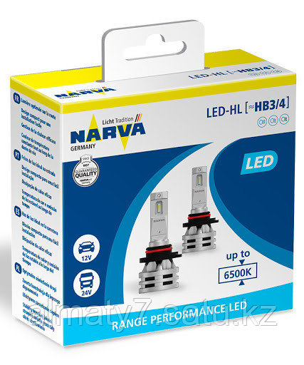 NARVA Range Performance LED HB4/ HB3