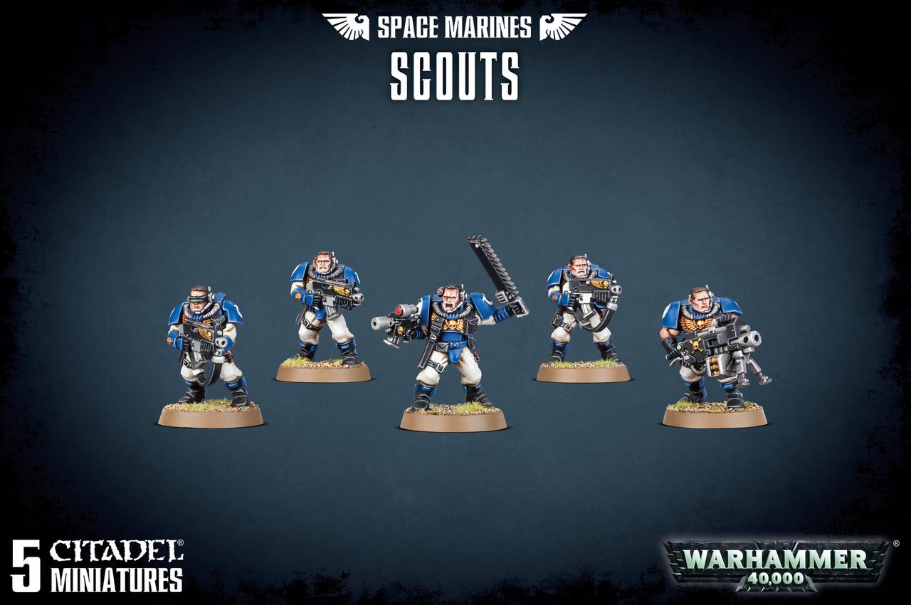 Warhammer 40 000: Скауты космического десанта (Space Marines Scouts)