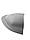 Заглушка конька круглого Матовый Серый RAL 7024, фото 2