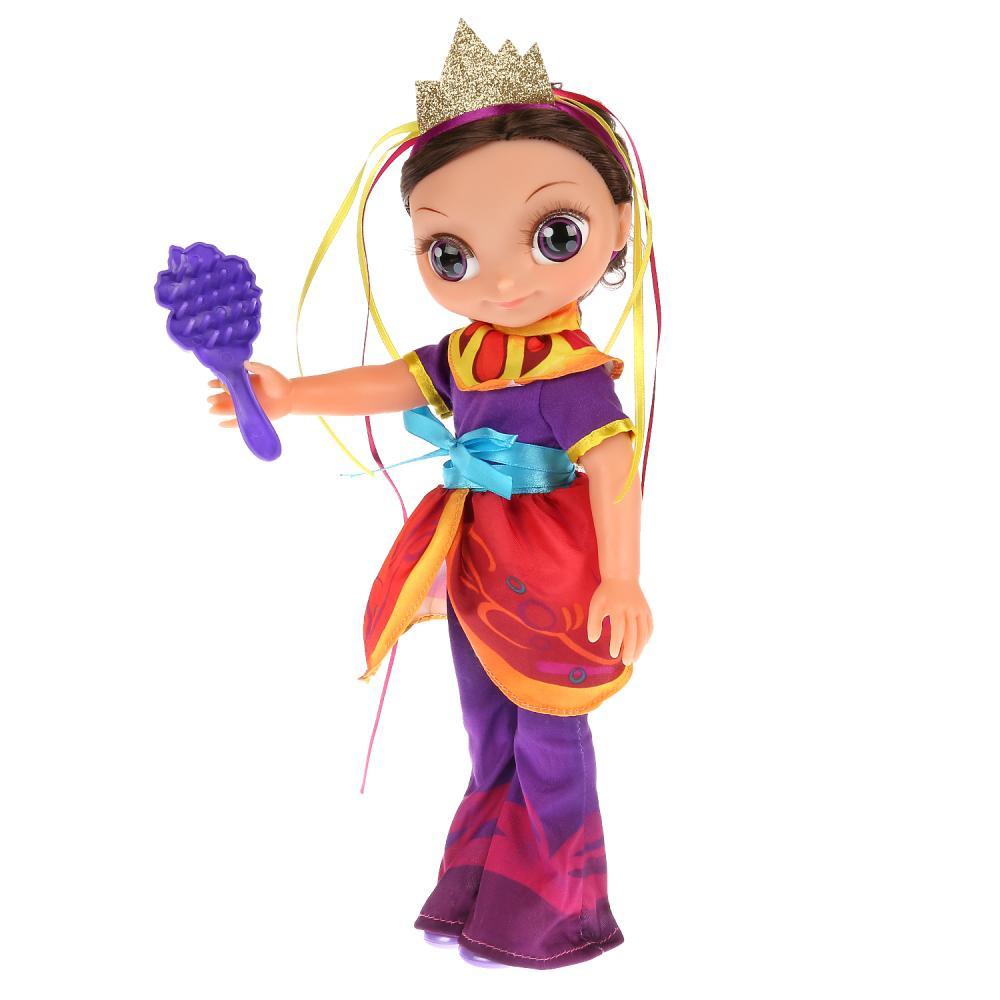 Сказочный патруль Интерактивная кукла Варя Королева Бала, 32 см. 15 песен и фраз