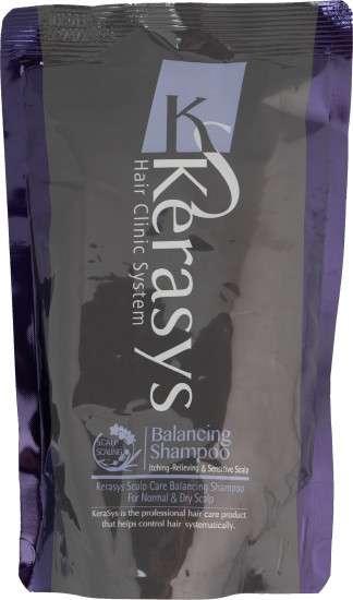 Шампунь kerasys Shampoo лечение кожи головы 500г (запаска)