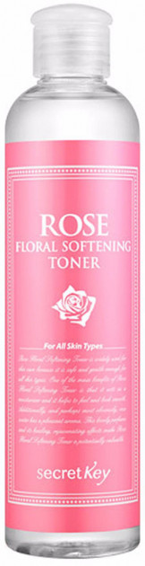 Тонер для лица Secret Key Rose Floral Softening Toner