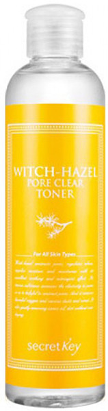 Тонер для очищения пор с экстрактом гамамелиса Secret Key Witchhazel Pore Clear Toner