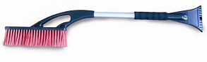 Щётка-скребок AVS WB-6312 (73 cм), мягкая ручка, распушенная щетина.